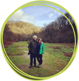Eddie with daughter Lizzy